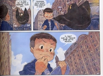 extrait manga La prisonnière