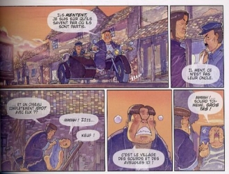 extrait manga L'île