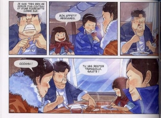 extrait manga Le piège