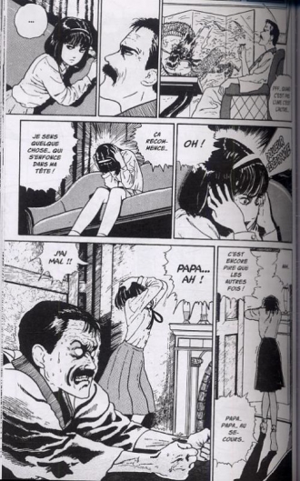 extrait manga La Fille perverse