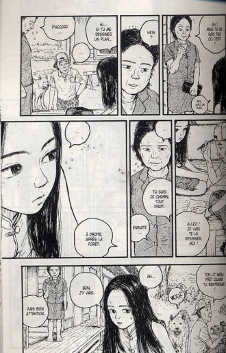 extrait manga La forêt de Miyori T1