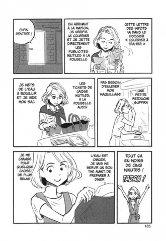 extrait manga La magie du rangement
