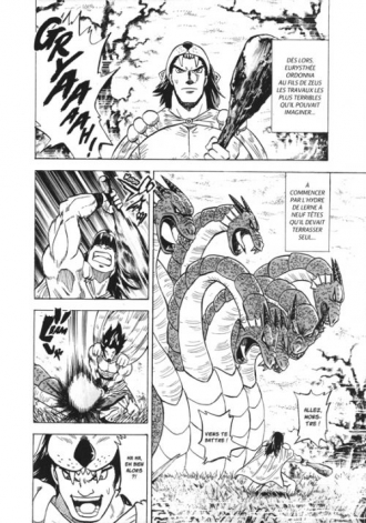 extrait manga La mythologie grecque