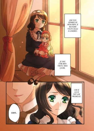 extrait manga La petite princesse Sara