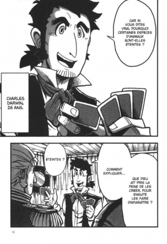 extrait manga La théorie de l’évolution