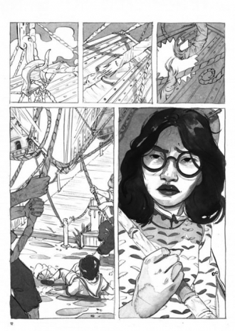 extrait manga Rives d’automne