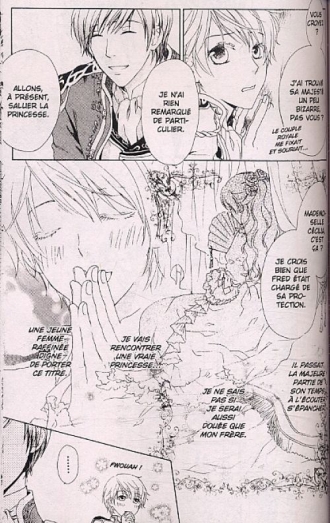 extrait manga Laissée pour comte T1