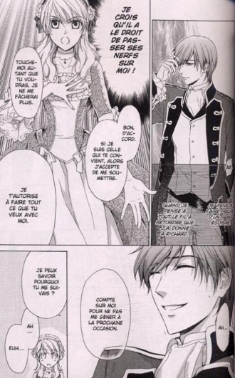 extrait manga Laissée pour comte T5