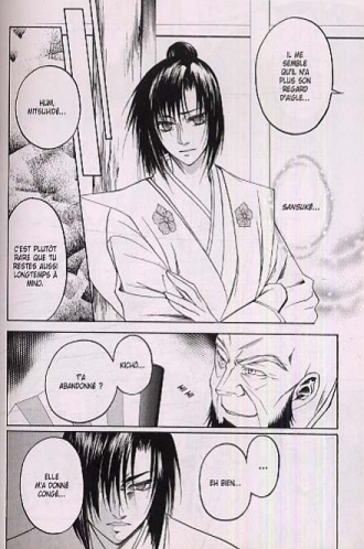 extrait manga Larmes de samouraï T2