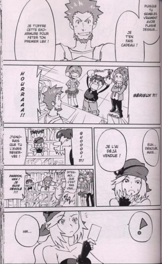 extrait manga LBX Little Battlers Experience T1