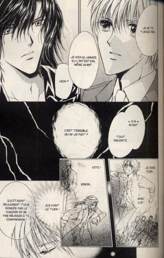 extrait manga Le Baiser du sang