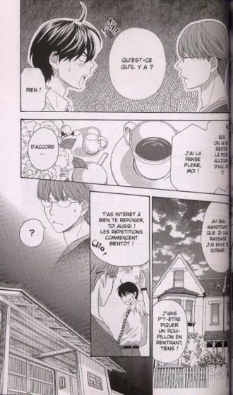 extrait manga Le Chemin des fleurs T5
