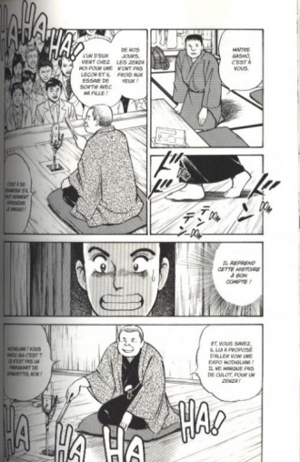 extrait manga Le disciple de Doraku T2