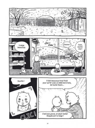 extrait manga Le Goût du kimchi