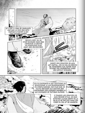 extrait manga Le livre des cinq roues