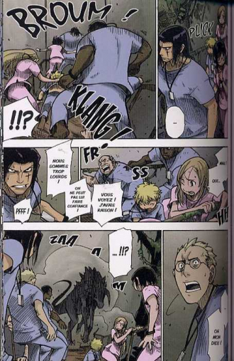 extrait manga Le roi des ronces (couleur) T1