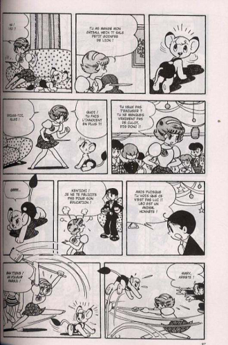 extrait manga Le roi Léo T1