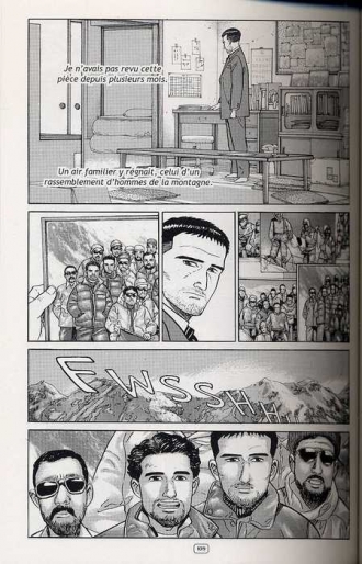 extrait manga Le sauveteur
