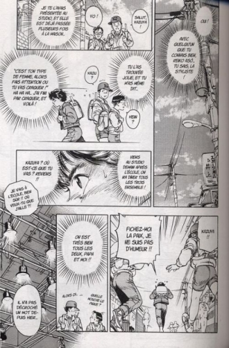 extrait manga Le Temps des cerisiers