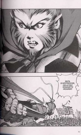 extrait manga Grand chambard au Palais Céleste