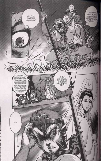 extrait manga En quête des soutras