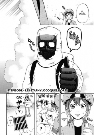 extrait manga Les brigades immunitaires T4