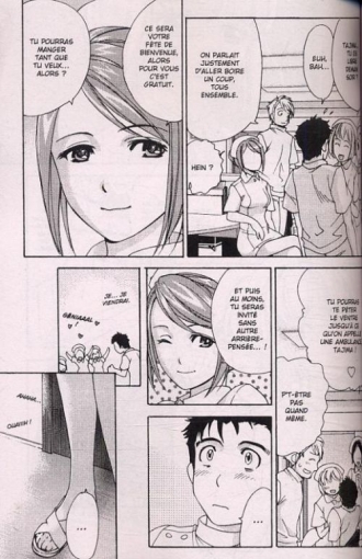extrait manga Les charmes de l'infirmière T1