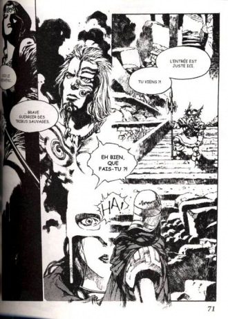 extrait manga Les Chroniques de la guerre de Lodoss - La dame de Falis - Deluxe