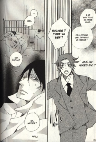 extrait manga Les Enquêtes de Sherlock Holmes