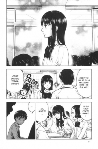 extrait manga Les fleurs du mal T1
