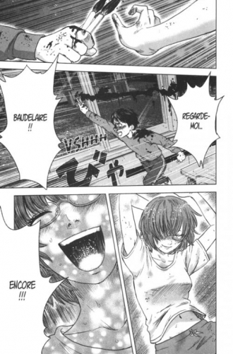 extrait manga Les fleurs du mal T2