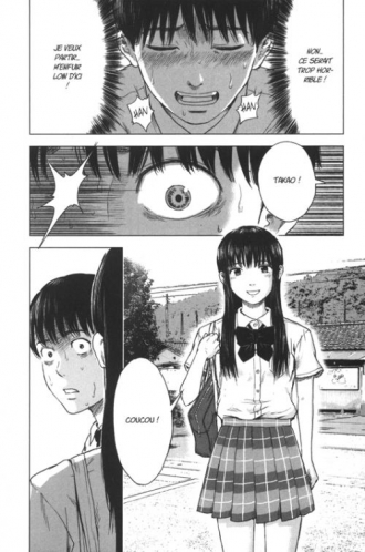 extrait manga Les fleurs du mal T3