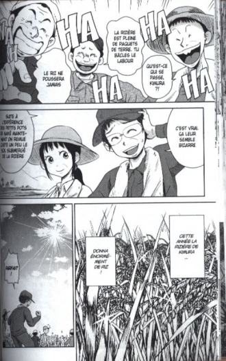 extrait manga Les Pommes miracle