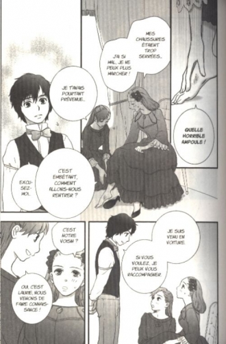 extrait manga Les quatre filles du Docteur March