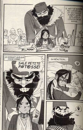 extrait manga Les secrets de Darkwood T1