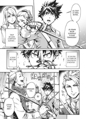 extrait manga Les trois mousquetaires