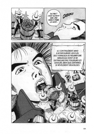 extrait manga Les voyages de Gulliver