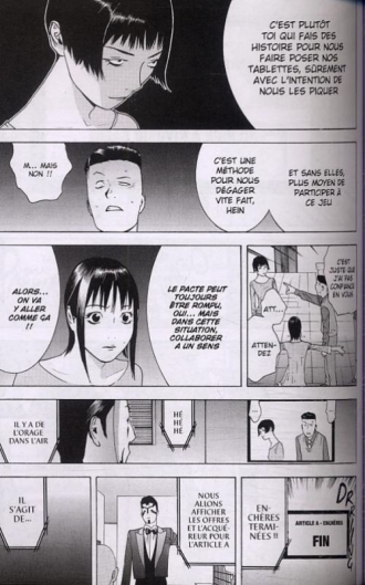 extrait manga Liar game T14