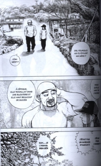 extrait manga Lock up pro-wrestling T2