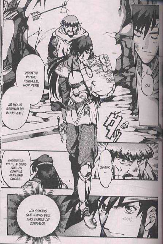 extrait manga Lodoss - La légende du chevalier héroïque T2
