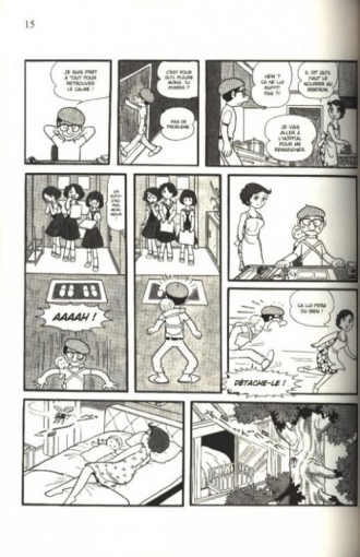 extrait manga Mako, Rumi, et Chii