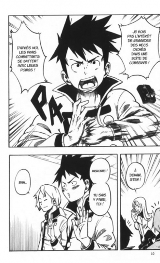 extrait manga Meckaz T1