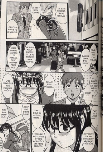 extrait manga Megami l’hotaku T2