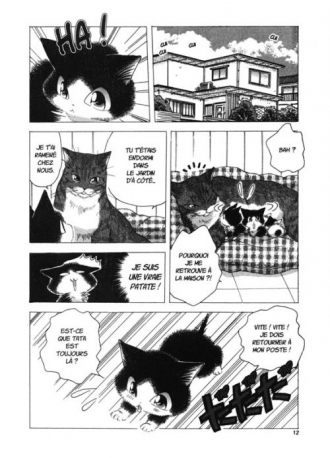 extrait manga Miaou ! Le quotidien de Moustic T3