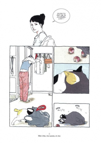 extrait manga Mon chat, ma cuisine et moi