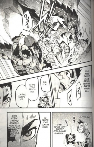 extrait manga Monster Hunter épisodes T2