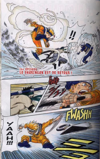 extrait manga Naruto version collector T1