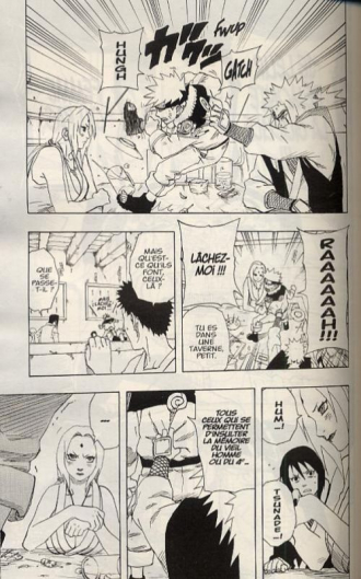 extrait manga Naruto version collector T5