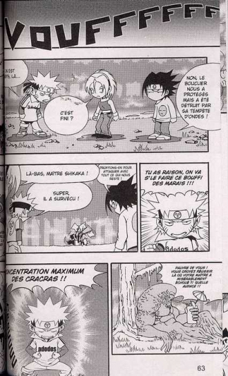 extrait manga Mission sushi