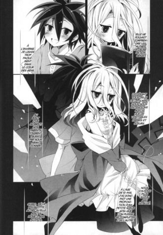 extrait manga No game no life T2